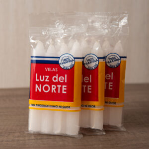 velas largas x 50 unidades