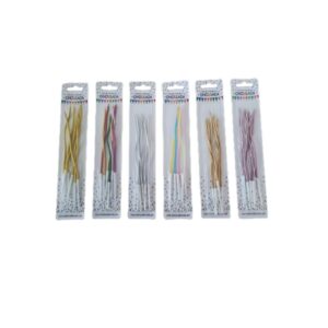 vela ondulada blister x 6unidades (caja de 24 blister)